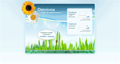 Desktop Screenshot of cmaisonneuve-empl.omnivox.ca