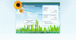 Desktop Screenshot of cvm-estd.omnivox.ca