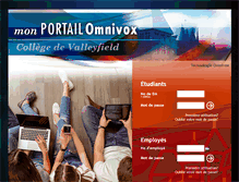 Tablet Screenshot of colval.omnivox.ca