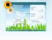 Tablet Screenshot of climoilou-estd.omnivox.ca