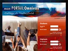 Tablet Screenshot of colval-estd.omnivox.ca